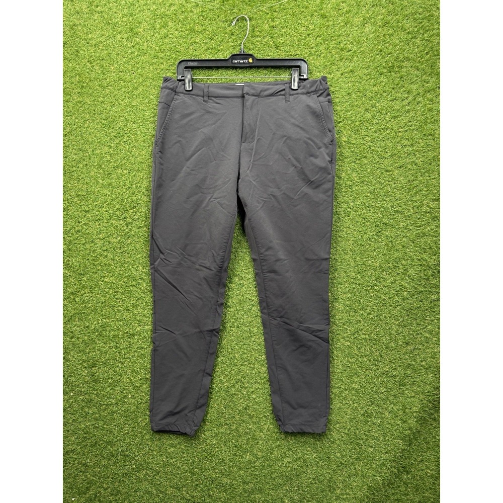 Tailored Athlete Pants Mens XL Gray Everyday Tech Trouser Jogger Stretch Travel